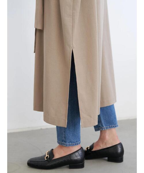 earth music&ecology（アースミュージックアンドエコロジー）の「2wayコートワンピース *（ワンピース・レディース・ベージュ/ミント/ラベンダー・FREE）」の17枚目の写真