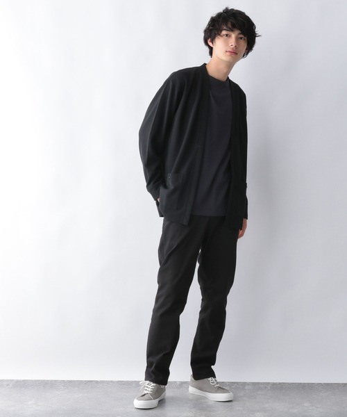 GLOBAL WORK（グローバルワーク）の「着流すドライカーデ/215842（カーディガン/ボレロ・メンズ・ブラック/ブルー系その他6/チャコールグレー・LARGE/MEDIUM/SMALL/X-LARGE）」の6枚目の写真