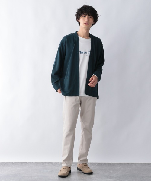 GLOBAL WORK（グローバルワーク）の「着流すドライカーデ/215842（カーディガン/ボレロ・メンズ・ブラック/ブルー系その他6/チャコールグレー・LARGE/MEDIUM/SMALL/X-LARGE）」の13枚目の写真