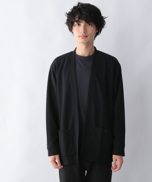 GLOBAL WORK（グローバルワーク）の「着流すドライカーデ/215842（カーディガン/ボレロ・メンズ・ブラック/ブルー系その他6/チャコールグレー・LARGE/MEDIUM/SMALL/X-LARGE）」の15枚目の写真