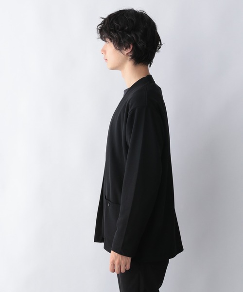 GLOBAL WORK（グローバルワーク）の「着流すドライカーデ/215842（カーディガン/ボレロ・メンズ・ブラック/ブルー系その他6/チャコールグレー・LARGE/MEDIUM/SMALL/X-LARGE）」の16枚目の写真