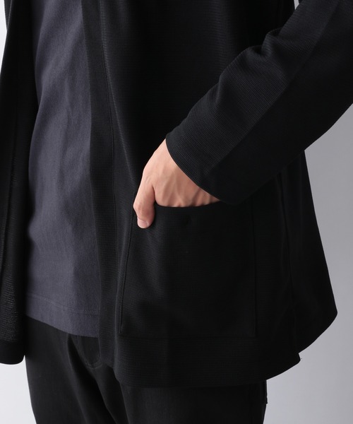 GLOBAL WORK（グローバルワーク）の「着流すドライカーデ/215842（カーディガン/ボレロ・メンズ・ブラック/ブルー系その他6/チャコールグレー・LARGE/MEDIUM/SMALL/X-LARGE）」の20枚目の写真