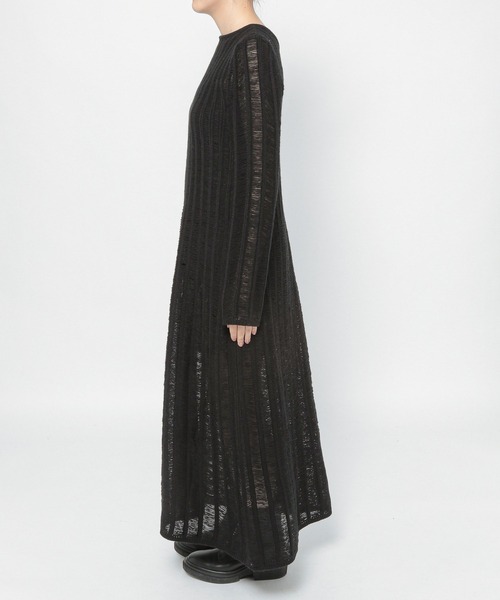 PAGEBOY（ページボーイ）の「スノウメッシュアミニットワンピース（ワンピース・レディース・オフホワイト/ブラック・FREE）」の13枚目の写真