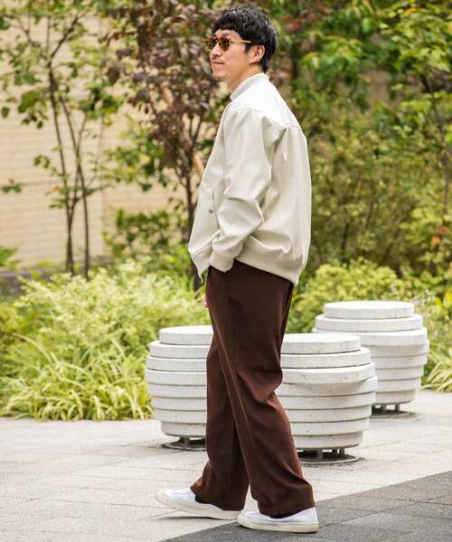 URBAN RESEARCH（アーバンリサーチ）の「ヴィーガンレザー MA-1（その他アウター・メンズ・ブラック/グレー/オフホワイト・MEDIUM/LARGE）」の12枚目の写真