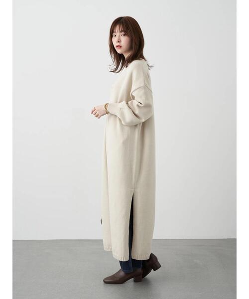earth music&ecology(アースミュージックアンドエコロジー)の「ベロアカットパンツ *(その他パンツ・レディース・ラベンダー/ブラック/ダークブルー/ベージュ・FREE)」の18枚目の写真