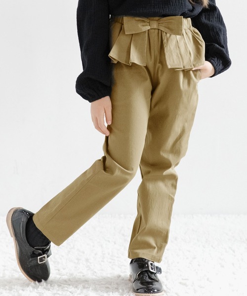 Bee des Bee（ビーデスビー）の「ロングパンツ（デニムパンツ・キッズ・ブラック/ライトグレー/ベージュ/ダークグリーン/カーキ/ネイビー・100cm/110cm/120cm/130cm/140cm/150cm）」の6枚目の写真