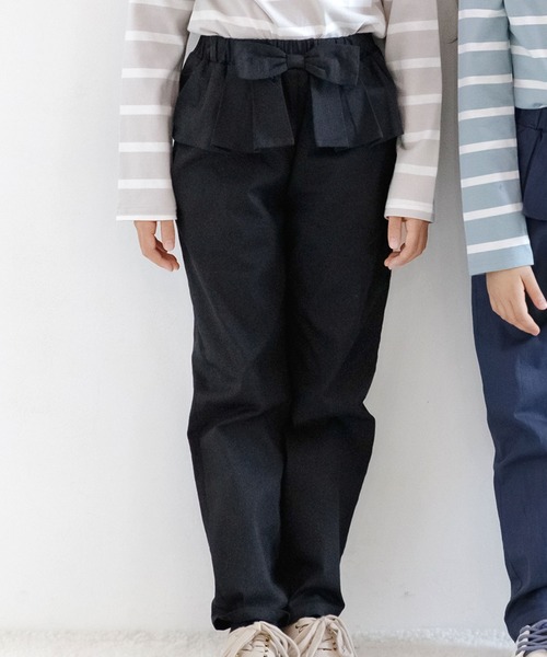 Bee des Bee（ビーデスビー）の「ロングパンツ（デニムパンツ・キッズ・ブラック/ライトグレー/ベージュ/ダークグリーン/カーキ/ネイビー・100cm/110cm/120cm/130cm/140cm/150cm）」の3枚目の写真