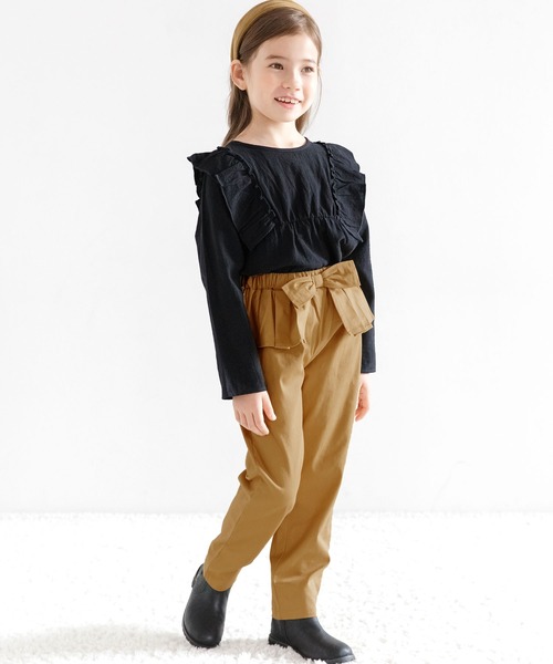 Bee des Bee（ビーデスビー）の「ロングパンツ（デニムパンツ・キッズ・ブラック/ライトグレー/ベージュ/ダークグリーン/カーキ/ネイビー・100cm/110cm/120cm/130cm/140cm/150cm）」の19枚目の写真