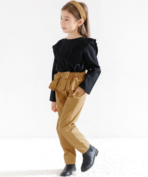 Bee des Bee（ビーデスビー）の「ロングパンツ（デニムパンツ・キッズ・ブラック/ライトグレー/ベージュ/ダークグリーン/カーキ/ネイビー・100cm/110cm/120cm/130cm/140cm/150cm）」の17枚目の写真