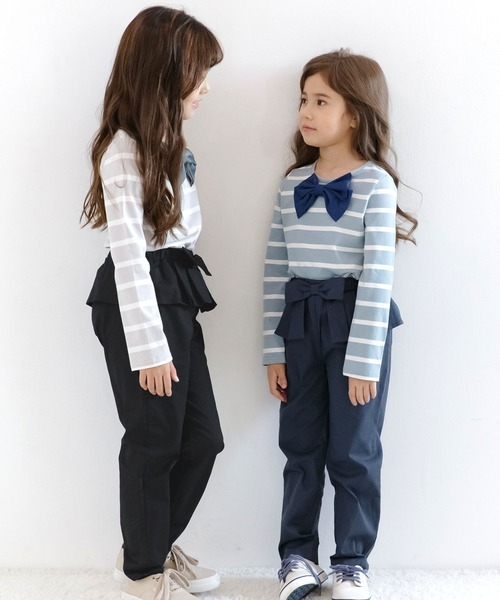 Bee des Bee（ビーデスビー）の「ロングパンツ（デニムパンツ・キッズ・ブラック/ライトグレー/ベージュ/ダークグリーン/カーキ/ネイビー・100cm/110cm/120cm/130cm/140cm/150cm）」の21枚目の写真