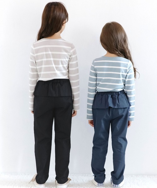 Bee des Bee（ビーデスビー）の「ロングパンツ（デニムパンツ・キッズ・ブラック/ライトグレー/ベージュ/ダークグリーン/カーキ/ネイビー・100cm/110cm/120cm/130cm/140cm/150cm）」の20枚目の写真