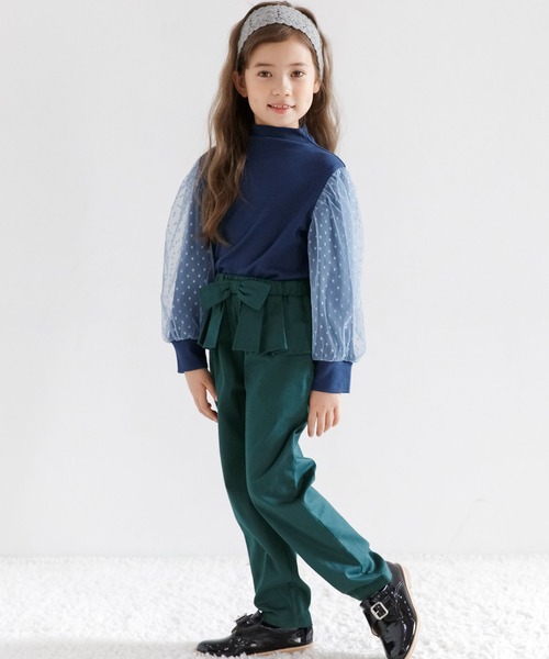 Bee des Bee（ビーデスビー）の「ロングパンツ（デニムパンツ・キッズ・ブラック/ライトグレー/ベージュ/ダークグリーン/カーキ/ネイビー・100cm/110cm/120cm/130cm/140cm/150cm）」の12枚目の写真