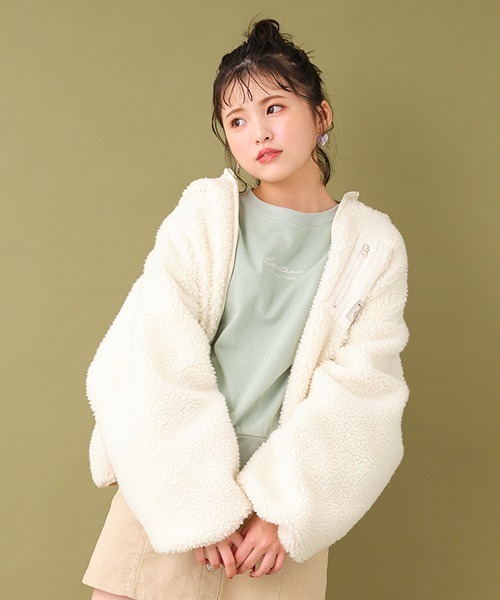 LOVETOXIC（ラブトキシック）の「ボアパーカ【もこもこ