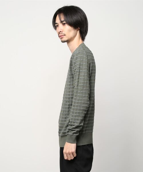 G-STAR（ジースター）の「TABLE KNITTED SWEATER/セーター（ニット/セーター・メンズ・グリーン系その他/ブルー系その他・X-LARGE/SMALL/MEDIUM/X-SMALL/LARGE）」の14枚目の写真