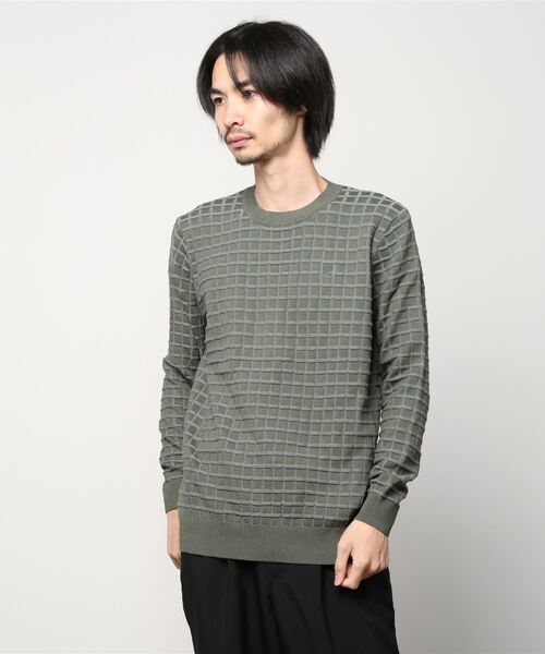 G-STAR（ジースター）の「TABLE KNITTED SWEATER/セーター（ニット/セーター・メンズ・グリーン系その他/ブルー系その他・X-LARGE/SMALL/MEDIUM/X-SMALL/LARGE）」の13枚目の写真