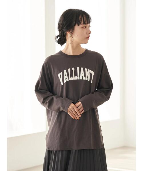 earth music&ecology（アースミュージックアンドエコロジー）の「VALLIANT Tシャツ ＊（Tシャツ/カットソー・レディース・オフホワイト/チャコールグレー/ネイビー・FREE）」の5枚目の写真