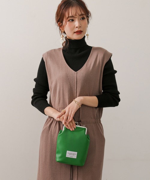 ALTROSE（アルトローズ）の「ショルダーバッグ [ミクロン]（ショルダーバッグ・レディース・ブラック/パープル/グリーン/アイボリー/ゼブラ・FREE）」の21枚目の写真