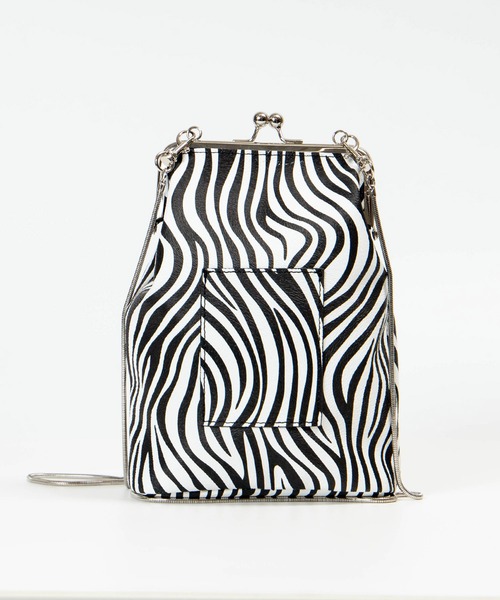 ALTROSE（アルトローズ）の「ショルダーバッグ [ミクロン]（ショルダーバッグ・レディース・ブラック/パープル/グリーン/アイボリー/ゼブラ・FREE）」の11枚目の写真