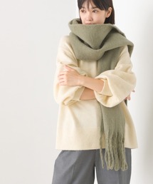 OMNES | 起毛ボリュームフリンジマフラー(マフラー)