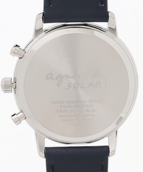 agnes b.(アニエスベー)の「LM02 WATCH FCRD999 SAMソーラークロノグラフ(アナログ腕時計・メンズ・ホワイト・UNI)」の7枚目の写真