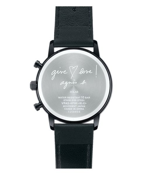 agnes b.(アニエスベー)の「LM02 WATCH FCRD999 SAMソーラークロノグラフ(アナログ腕時計・メンズ・ホワイト・UNI)」の3枚目の写真