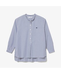LACOSTE | スタンドカラープルオーバーブラウス(シャツ/ブラウス)