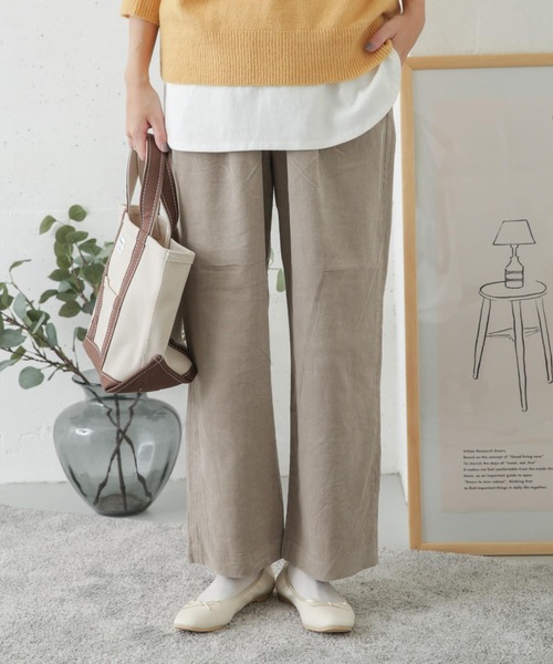 URBAN RESEARCH DOORS(アーバンリサーチドアーズ)の「コーデュロイイージーパンツ(その他パンツ・レディース・チャコールグレー/ライトグレー/オリーブ・38/36)」の21枚目の写真