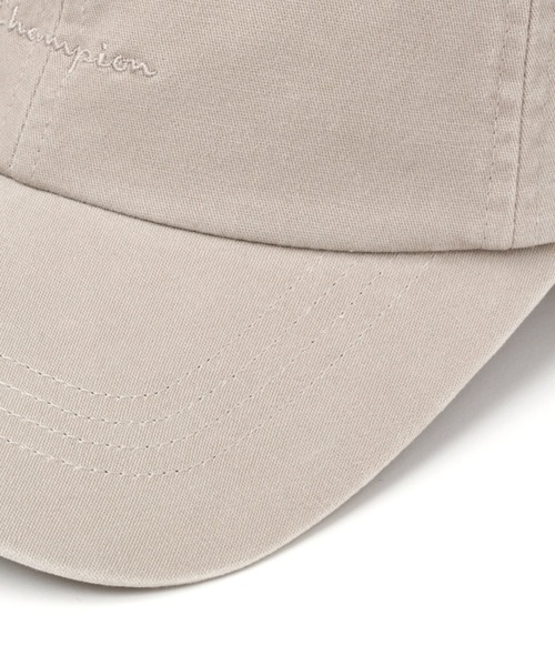 Champion(チャンピオン)の「【Champion(チャンピオン)】ウォッシュツイルCAP(キャップ・レディース・ライトグレー/ベージュ/チャコール・FREE)」の15枚目の写真
