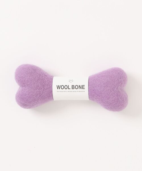 MODERNBEAST(モダンビースト)の「WOOLBONE(ペット用おもちゃ・メンズ・ピンク/モスグリーン/スカイブルー/イエロー/グレイッシュベージュ/グレー/ピンクベージュ/オレンジ/ミント/ラベンダー・S/L)」の6枚目の写真