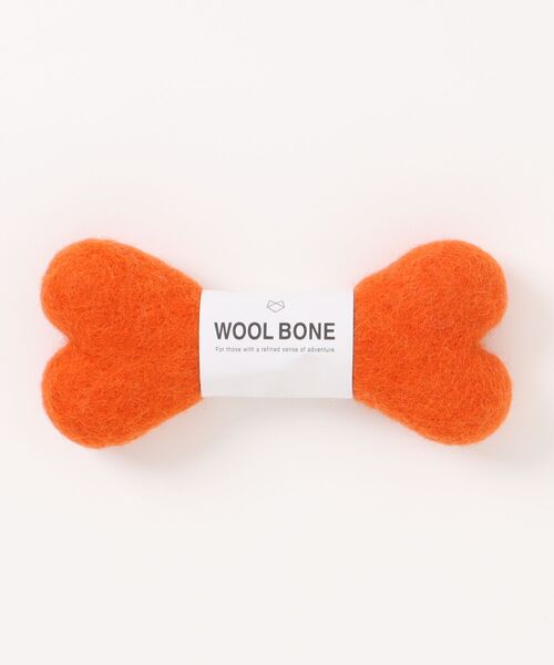 MODERNBEAST(モダンビースト)の「WOOLBONE(ペット用おもちゃ・メンズ・ピンク/モスグリーン/スカイブルー/イエロー/グレイッシュベージュ/グレー/ピンクベージュ/オレンジ/ミント/ラベンダー・S/L)」の10枚目の写真