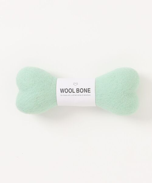 MODERNBEAST(モダンビースト)の「WOOLBONE(ペット用おもちゃ・メンズ・ピンク/モスグリーン/スカイブルー/イエロー/グレイッシュベージュ/グレー/ピンクベージュ/オレンジ/ミント/ラベンダー・S/L)」の5枚目の写真