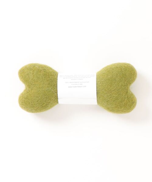 MODERNBEAST(モダンビースト)の「WOOLBONE(ペット用おもちゃ・メンズ・ピンク/モスグリーン/スカイブルー/イエロー/グレイッシュベージュ/グレー/ピンクベージュ/オレンジ/ミント/ラベンダー・S/L)」の16枚目の写真