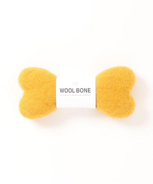 MODERNBEAST(モダンビースト)の「WOOLBONE(ペット用おもちゃ・メンズ・ピンク/モスグリーン/スカイブルー/イエロー/グレイッシュベージュ/グレー/ピンクベージュ/オレンジ/ミント/ラベンダー・S/L)」の19枚目の写真