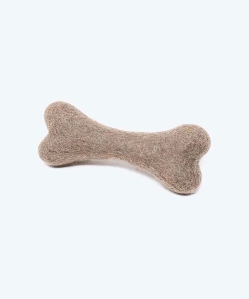 MODERNBEAST(モダンビースト)の「WOOLBONE(ペット用おもちゃ・メンズ・ピンク/モスグリーン/スカイブルー/イエロー/グレイッシュベージュ/グレー/ピンクベージュ/オレンジ/ミント/ラベンダー・S/L)」の13枚目の写真