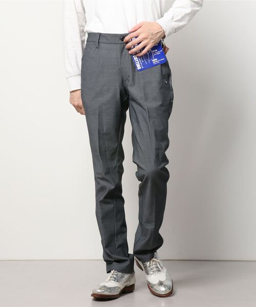 le coq sportif GOLF(ルコックスポルティフゴルフ)の「ゴルフ ゴルファーズアドレスカッティングロングパンツ メンズ ウェア ロングパンツ ボトムス ゴルフ スポーツ(その他パンツ・メンズ・ホワイト/ネイビー/ブラック/グレー・88/92/82/85/96/79/76)」の9枚目の写真