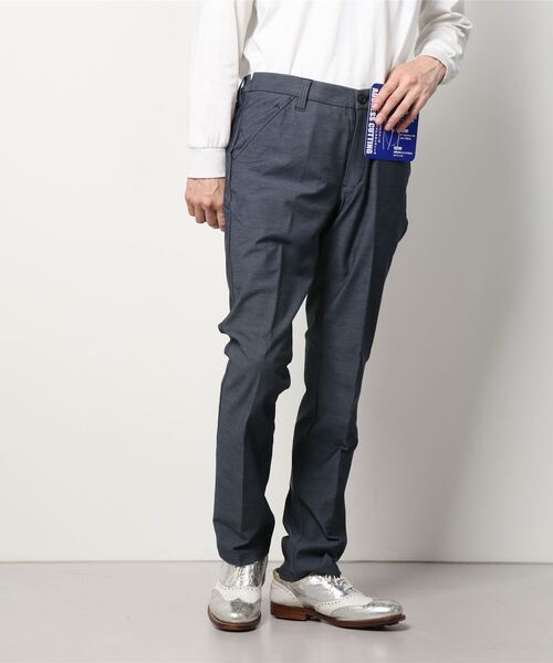 le coq sportif GOLF(ルコックスポルティフゴルフ)の「ゴルフ ゴルファーズアドレスカッティングロングパンツ メンズ ウェア ロングパンツ ボトムス ゴルフ スポーツ(その他パンツ・メンズ・ホワイト/ネイビー/ブラック/グレー・88/92/82/85/96/79/76)」の10枚目の写真