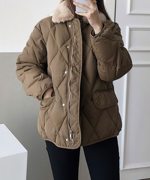 me+em select（ミームセレクト）の「※※エコファー衿キルティング