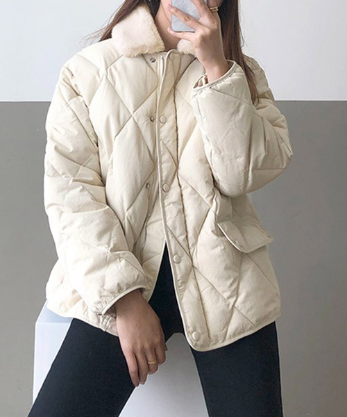 me+em select（ミームセレクト）の「※※エコファー衿キルティング