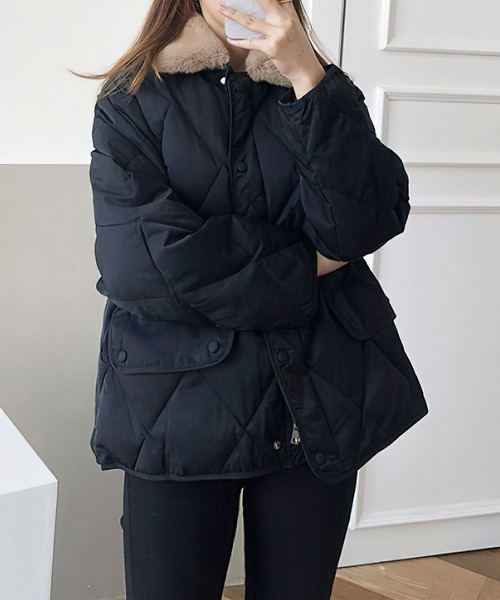 me+em select（ミームセレクト）の「※※エコファー衿キルティング