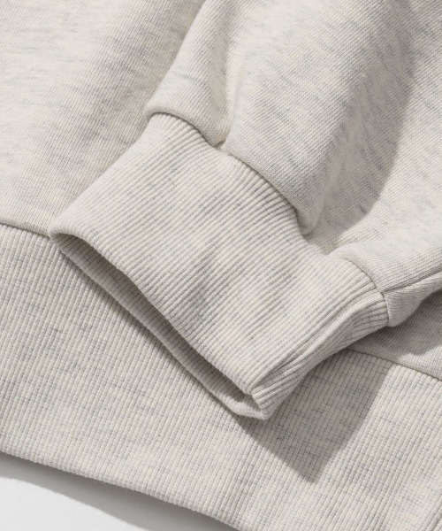 FCMM(エフシーエムエム)の「CLUB TEAM CLASSIC HALF-ZIP SWEATSHIRTS/クラブチームクラシックハーフジップスウェットシャツ(スウェット・メンズ・ミックスグレー/オートミール/ブラック・LARGE/MEDIUM)」の15枚目の写真