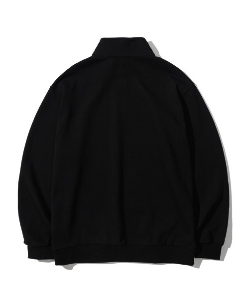 FCMM(エフシーエムエム)の「CLUB TEAM CLASSIC HALF-ZIP SWEATSHIRTS/クラブチームクラシックハーフジップスウェットシャツ(スウェット・メンズ・ミックスグレー/オートミール/ブラック・LARGE/MEDIUM)」の8枚目の写真