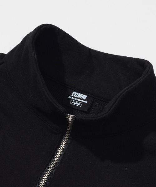 FCMM(エフシーエムエム)の「CLUB TEAM CLASSIC HALF-ZIP SWEATSHIRTS/クラブチームクラシックハーフジップスウェットシャツ(スウェット・メンズ・ミックスグレー/オートミール/ブラック・LARGE/MEDIUM)」の20枚目の写真