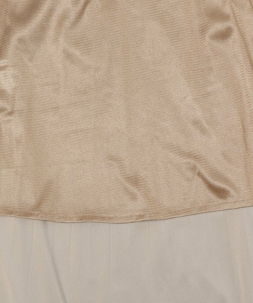 BAYFLOW（ベイフロー）の「ベロアプリーツスカート（スカート・レディース・グリーン/モカ/アイボリー・SMALL/MEDIUM）」の21枚目の写真