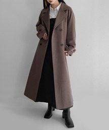 LVEU. | 【ORIGINAL】Wool trench coat / ウールトレンチコート(チェスターコート)