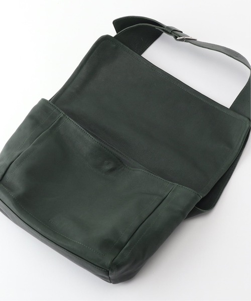 Ch!iii BAG（チーバック）の「【ch!iii】牛革ビッグウエストバッグ（ボディバッグ/ウエストポーチ・レディース・グリーン・FREE）」の5枚目の写真