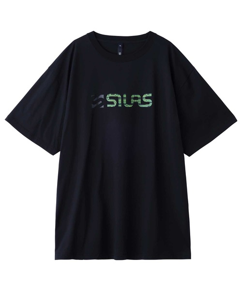 SILAS（サイラス）の「S/S CYBER LOGO PRINT TEE　サイラスサイバーロゴプリント半袖Tシャツ（Tシャツ/カットソー・メンズ・グリーン/ホワイト/ブラック・LARGE/MEDIUM/X-LARGE）」の9枚目の写真