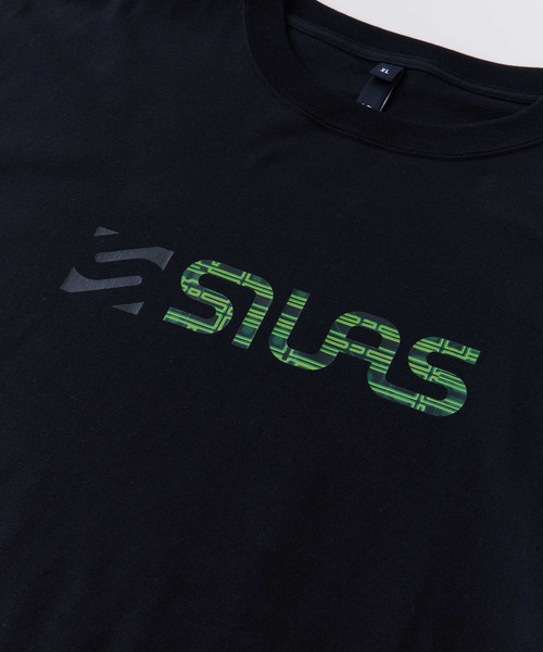 SILAS（サイラス）の「S/S CYBER LOGO PRINT TEE　サイラスサイバーロゴプリント半袖Tシャツ（Tシャツ/カットソー・メンズ・グリーン/ホワイト/ブラック・LARGE/MEDIUM/X-LARGE）」の5枚目の写真