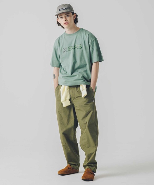 SILAS（サイラス）の「S/S CYBER LOGO PRINT TEE　サイラスサイバーロゴプリント半袖Tシャツ（Tシャツ/カットソー・メンズ・グリーン/ホワイト/ブラック・LARGE/MEDIUM/X-LARGE）」の12枚目の写真