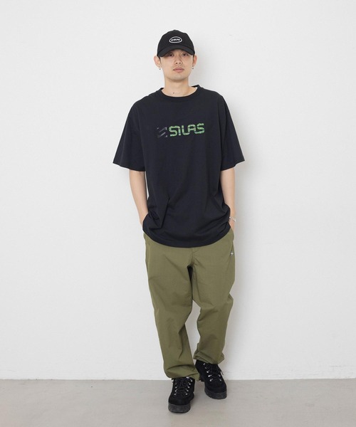 SILAS（サイラス）の「S/S CYBER LOGO PRINT TEE　サイラスサイバーロゴプリント半袖Tシャツ（Tシャツ/カットソー・メンズ・グリーン/ホワイト/ブラック・LARGE/MEDIUM/X-LARGE）」の22枚目の写真