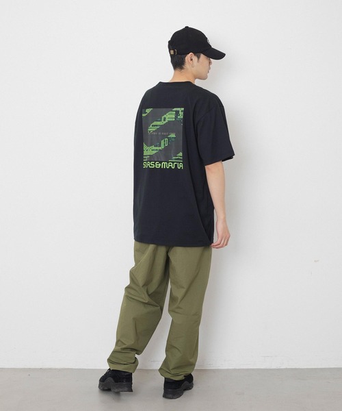 SILAS（サイラス）の「S/S CYBER LOGO PRINT TEE　サイラスサイバーロゴプリント半袖Tシャツ（Tシャツ/カットソー・メンズ・グリーン/ホワイト/ブラック・LARGE/MEDIUM/X-LARGE）」の21枚目の写真